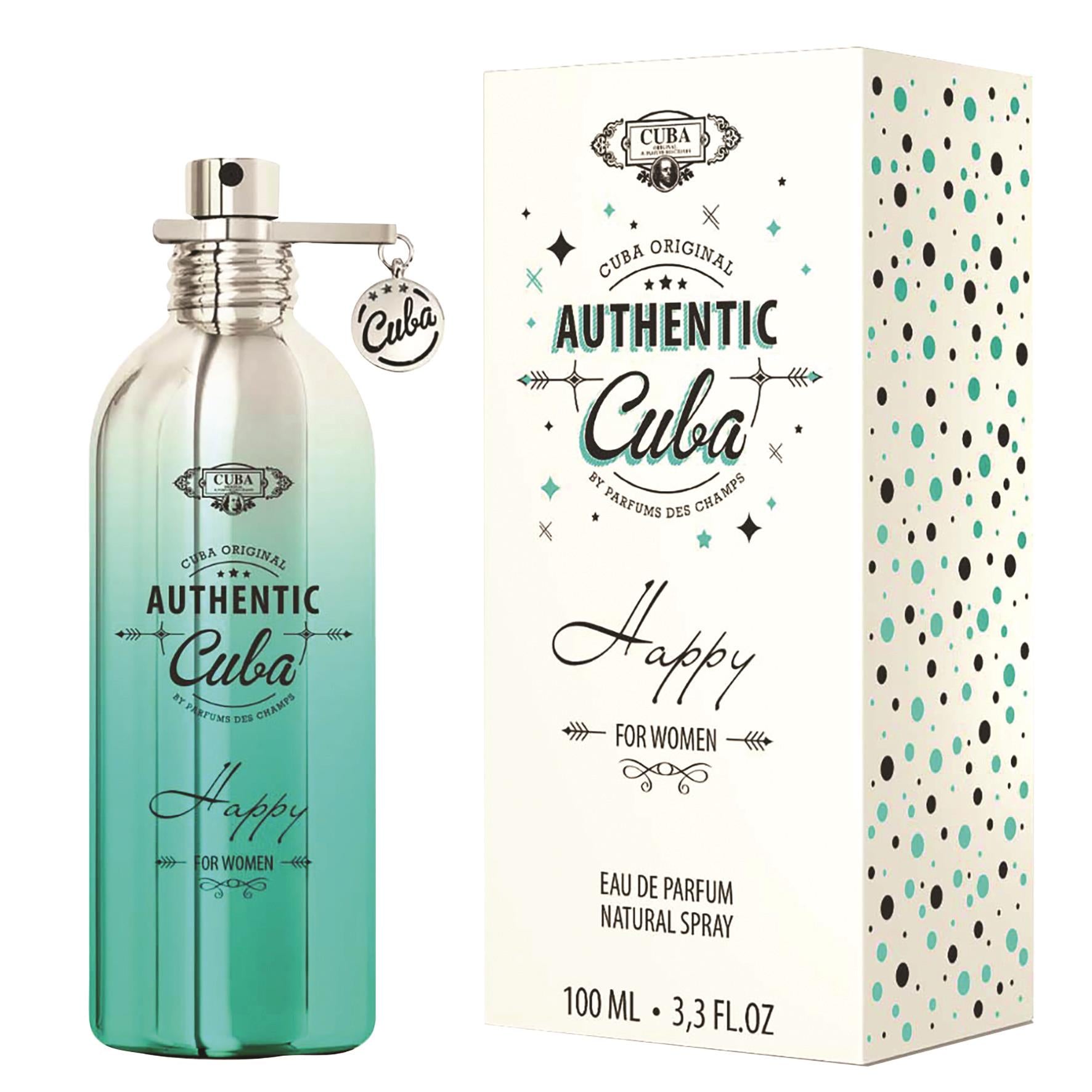 קובה אוטנטיק הפי לאישה א.ד.פ 100 מ"ל Cuba Authentic Happy-pharm2u