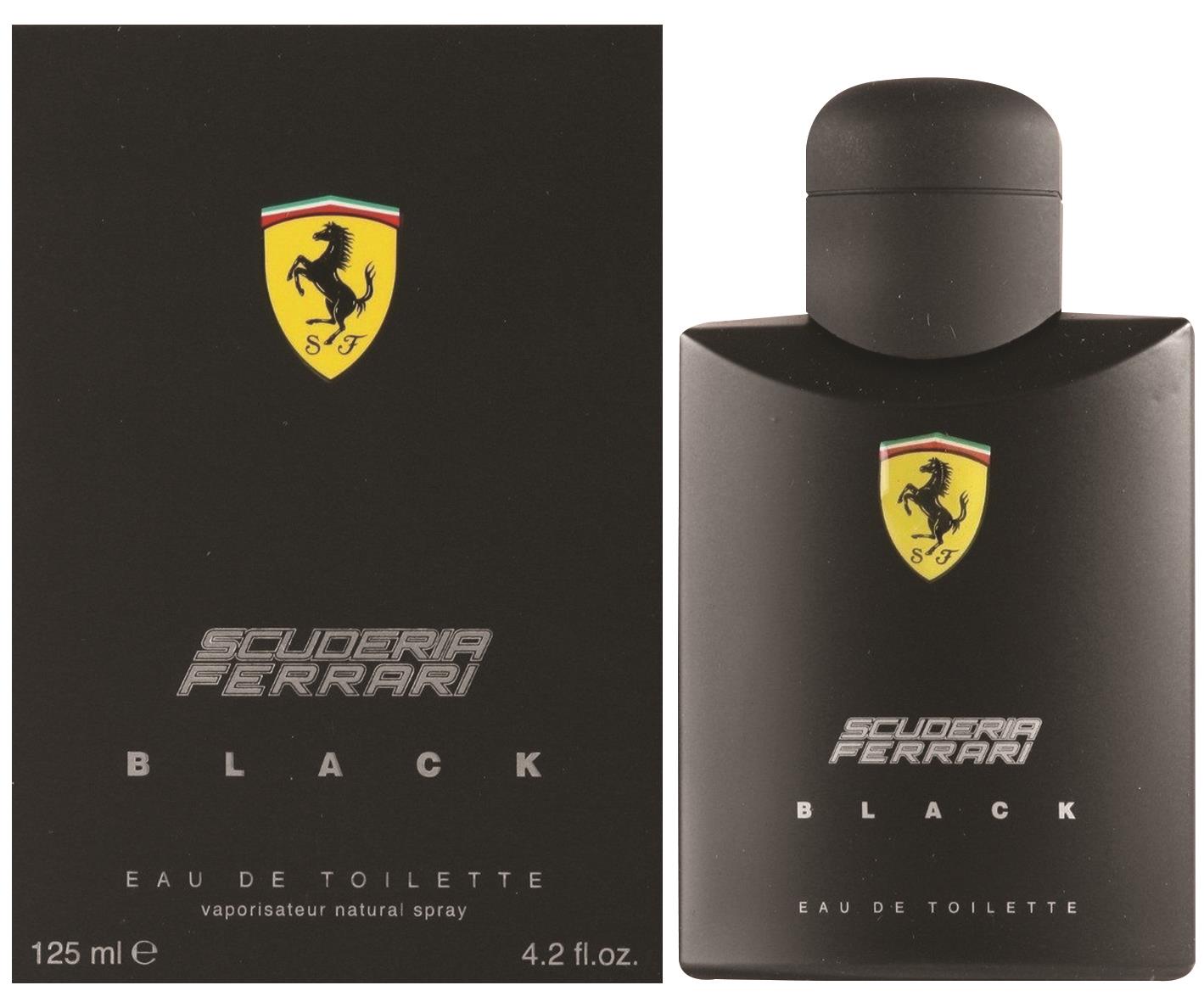 פרארי סקודריה בלאק לגבר א.ד.ט 125 מ"ל Ferrari Black-pharm2u