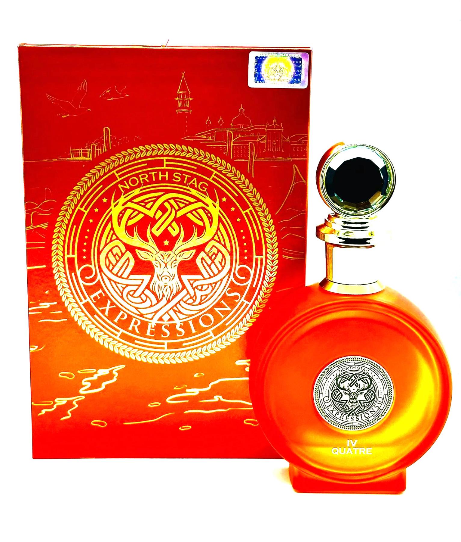 North Stag Expressions IV QUARTE Paris Corner Extrait de parfum נורט סאג אקספרשאן קוארטי 5 א.ד.פ יוניסקס 100 מ"ל-pharm2u