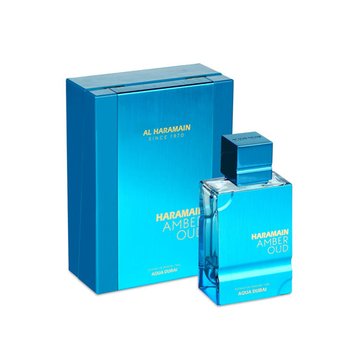 Al Haramain - Amber Oud Aqua Dubai Extrait de Parfum Unisex 75ML - אמבר אוד אקווה דובאי אקסטרייט דה פרפיום יוניסקס 75 מ"ל - אל הרמיין