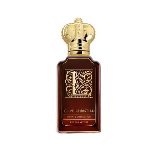Tester - Clive Christian - Private Collection - L Red Tea Vetiver Parfum Unisex 50ML - טסטר - פרייבט קולקשן - L רד טי וטיבר פרפיום יוניסקס 50 מ''ל - קלייב כריסטיאן