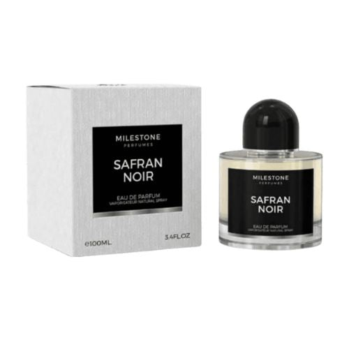 Milestone - Safran Noir EDP Unisex 100ML - ספרן נואר אדפ יוניסקס 100 מ"ל - מילסטון