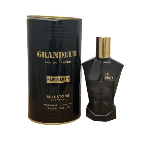 Milestone - Grandeur Le Nuit EDP For Men 100ML - גרנדור לה נואי אדפ לגבר 100 מ"ל - מילסטון