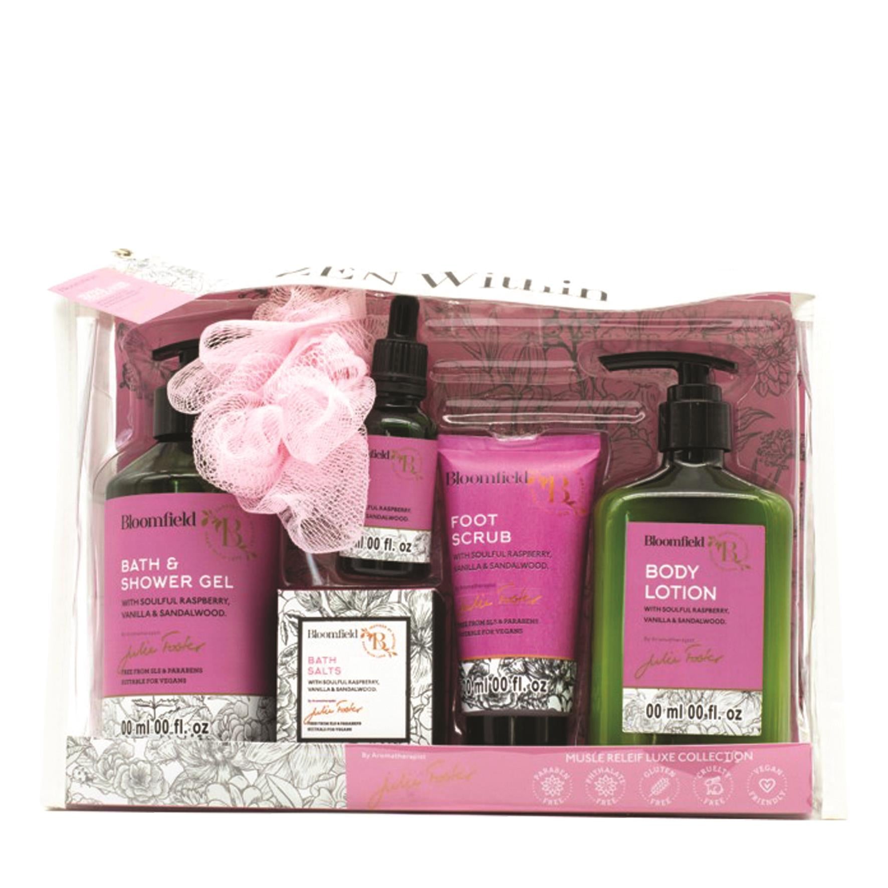 בלומפילד סט 5 מוצרים בתיק שקוף-pharm2u