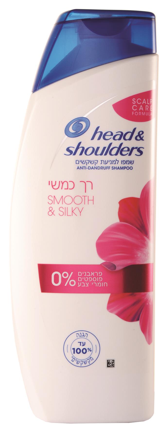 שמפו - הד&שולדרס 500 מ"ל שמפו מגע משי