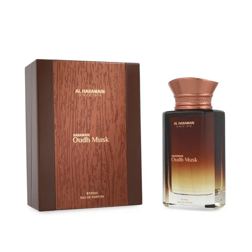 Al Haramain - Oudh Musk EDP For Men 100ML - אוד מאסק אדפ לגבר 100 מ"ל - אל הרמיין - pharm2u