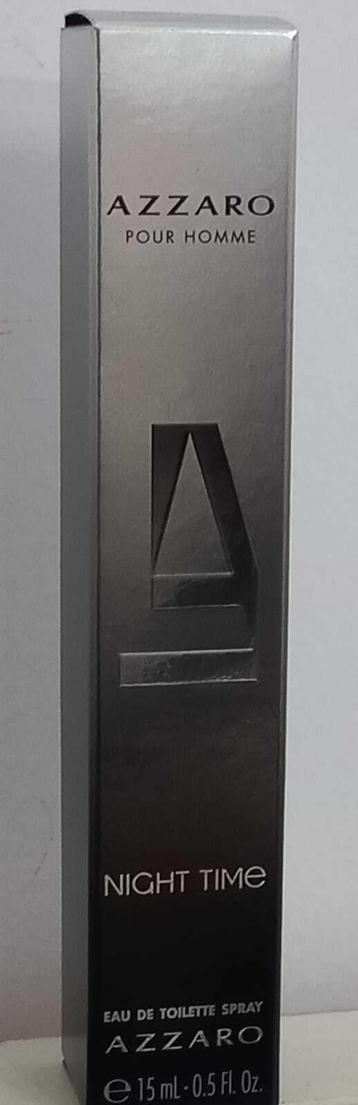 Azzaro night time אזארו פור הום נייט טיים מיניאטור א.ד.ט לגבר 15 מ"ל - pharm2u