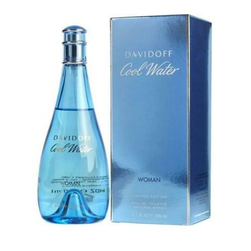 Davidoff - Cool Water EDT For Women 200ML - קול ווטר אדט לאישה 200 מ"ל - דוידוף - pharm2u