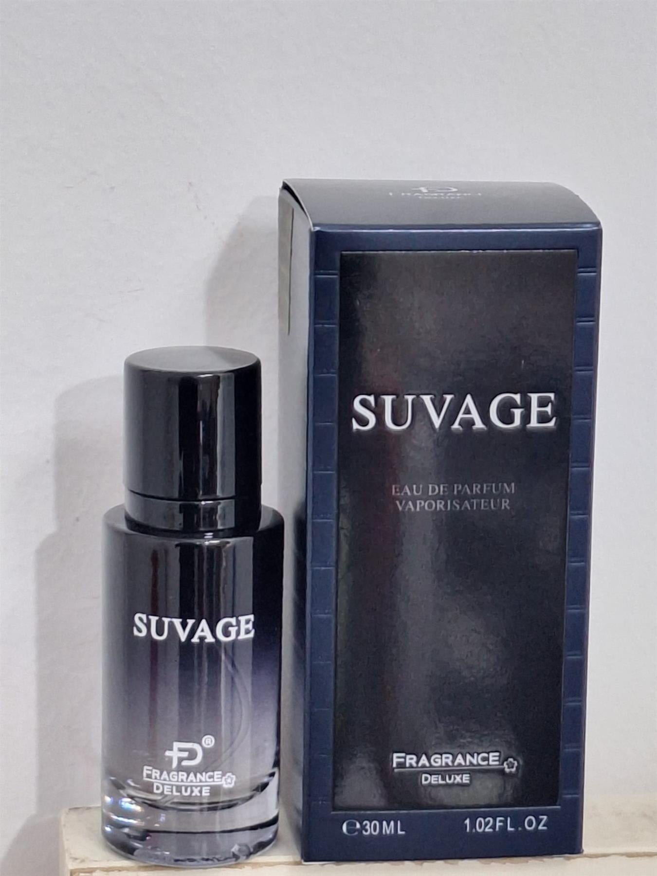Fragrance Deluxe Suvage EDP 30ml פרגרנס דלוקס בושם לגבר - pharm2u