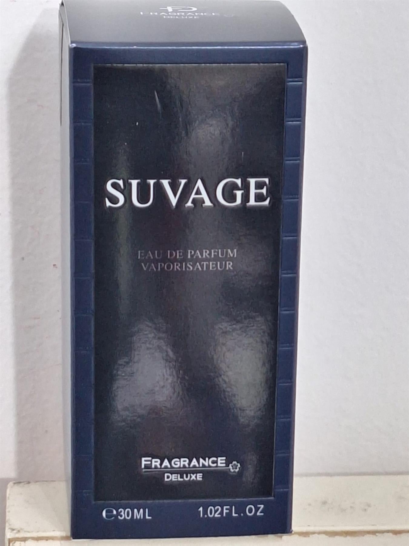 Fragrance Deluxe Suvage EDP 30ml פרגרנס דלוקס בושם לגבר - pharm2u