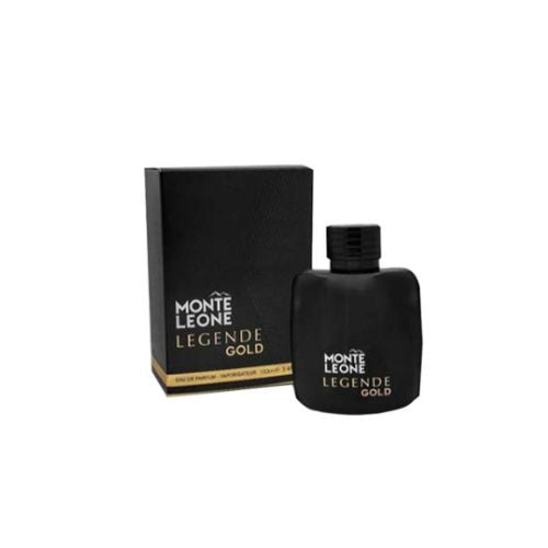 Fragrance World - Monte Leone Legende Gold EDP For Men 100ML - מונטה לאונה לג'נדה גולד אדפ לגבר 100 מ"ל - פרגרנס וורלד - pharm2u