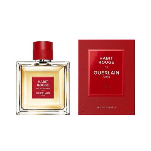 Guerlain - Habit Rouge EDT For Men 100ML - הביט רוג' אדט לגבר 100 מ"ל - גרלן - pharm2u