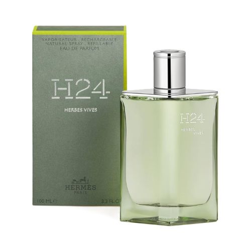 Hermes - H24 Herbes Vives EDP For Men 100ML - אייץ' 24 הרבס ויוס אדפ לגבר 100 מ"ל - הרמס - pharm2u