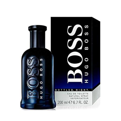 Hugo Boss - Bottled Night EDT For Men 200ML - בוטלד נייט אדט לגבר 200 מ"ל - הוגו בוס - pharm2u