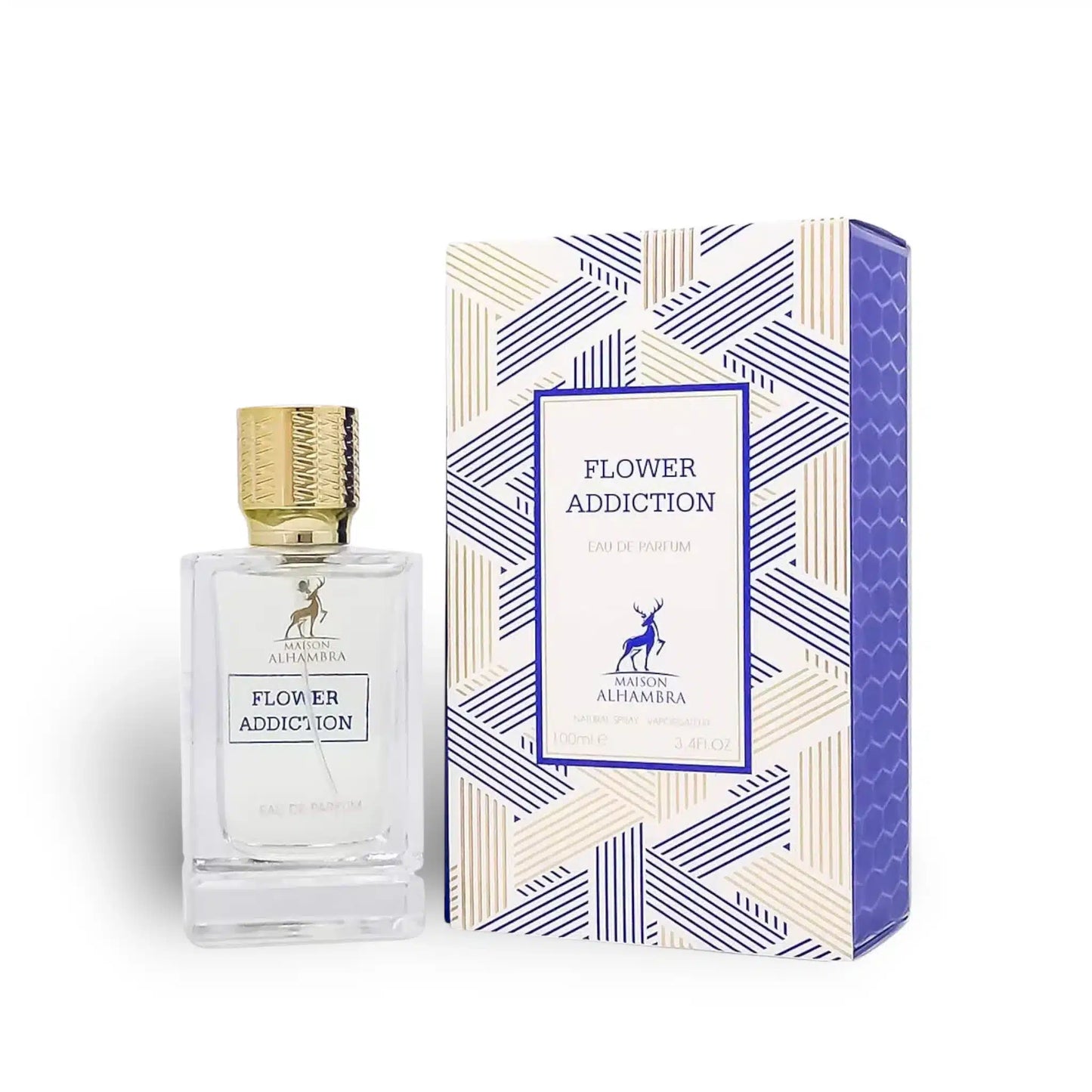 Maison Alhambra flower addiction (Narcotic Flower) מייסון אלהמברה פלוור אדיקשן (נרקוטיק פלאוור לשעבר) יוניסקס א.ד.פ. 100 מ"ל - pharm2u