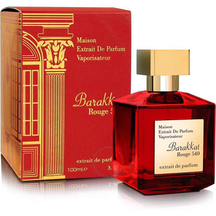 בשמי דיופ - Maison Barakkat Rouge 540 Extrait De Parfum 100ml Fragrance World פרגרנס וורלד ברקאת רוז' יוניסקס