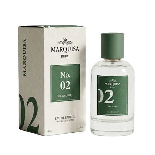 Marquisa Dubai - No.2 EDP For Men 100ML - מספר 2 אדפ לגבר 100 מ"ל - מרקיזה דובאי - pharm2u