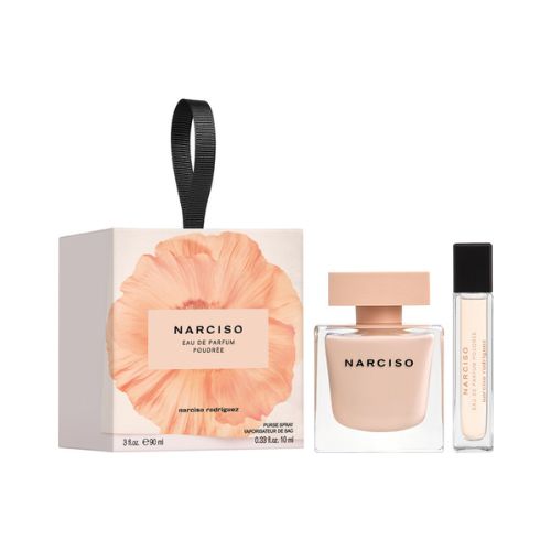 Narciso Rodriguez - Poudree 2PCS EDP For Women 90ML + Mini 10ML - נרסיסו פודרה מארז 2 חלקים אדפ לאישה 90 מ"ל + בושם מוקטן 10 מ"ל - נרסיסו רודריגז - pharm2u