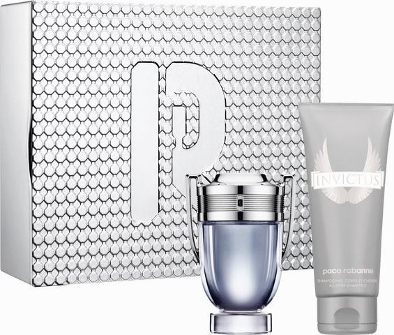 Paco Rabanne INVICTUS סט אינויקטוס לגבר בושם א.ד.ט 100 מ"ל + ג'ל רחצה 100 מ"ל