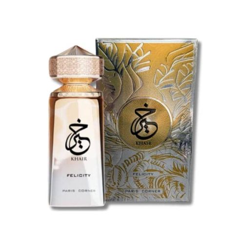Perfumes - Paris Corner - Khair Felicity EDP Unisex 100ML - קהיר פליסיטי אדפ יוניסקס 100 מ"ל - פריז קורנר
