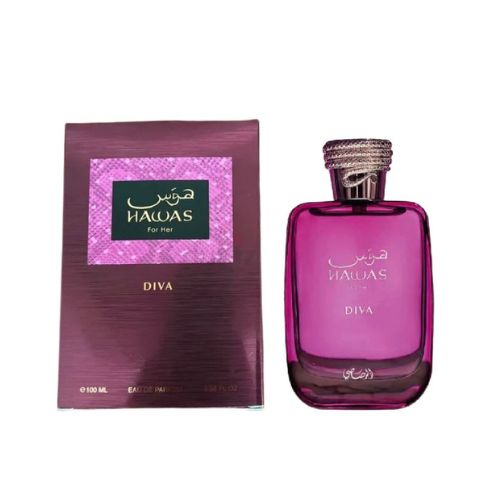 Rasasi - Hawas Diva EDP For Women 100ML - הוואס דיווה אדפ לאישה 100 מ"ל - רסאסי - pharm2u