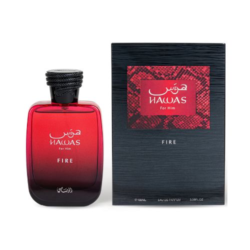 Rasasi - Hawas Fire EDP For Men 100ML - הוואס פייר אדפ לגבר 100 מ"ל - רסאסי - pharm2u