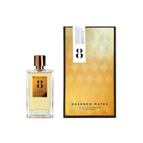 Rosendo Mateu - No 8 Fruity Amber Exotic Musk EDP Unisex 100ML - מס' 8 פרוטי אמבר אקזוטיק מאסק אדפ יוניסקס 100 מ"ל - רוסנדו מטאו - pharm2u