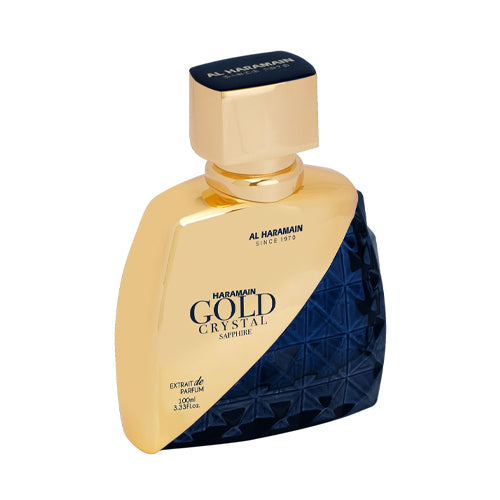 Tester - Al Haramain - Gold Crystal Sapphire EDP For Women 100ML - טסטר - גולד קריסטל ספיר אדפ לאישה 100 מ"ל - אל הרמיין - pharm2u