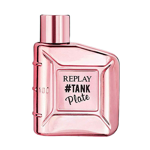 Tester - Replay - Tank Plate For Her EDT For Women 100ML - טסטר - טנק פלייט פור הר אדט לאישה 100 מ"ל - ריפליי - pharm2u