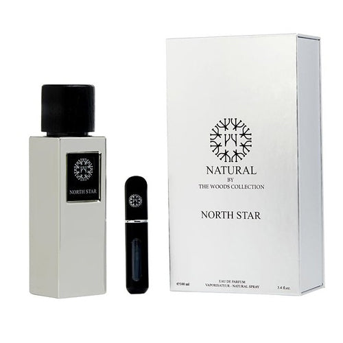 The Woods Collection - North Star 2PCS EDP Unisex 100ML + Refill Bottle 5ML - נורת' סטאר מארז 2 חלקים אדפ יוניסקס 100 מ"ל + בקבוק מילוי 5 מ"ל - דה וודס קולקשן - pharm2u