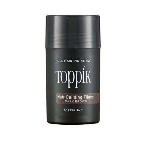 Toppik - Hair Building Fibers Dark Brown 12Gr - סיבי שיער חום כהה 12 גרם - טופיק - pharm2u