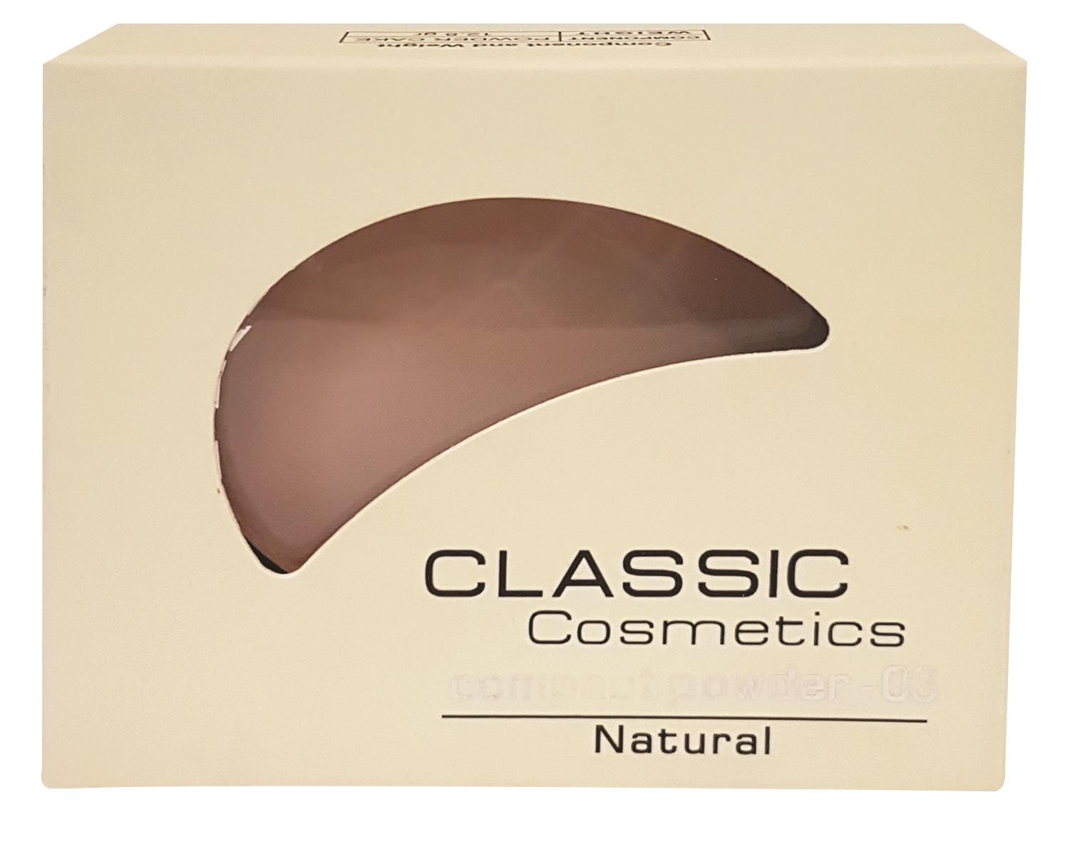 קלאסיק פודרה קומפקט טבעי03-pharm2u