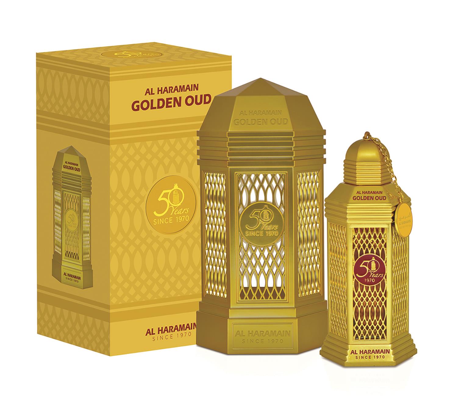 אל הרמין גולדן אוד יוניסקס א.ד.פ 100 מ"ל AL HARAMAIN GOLDEN OUD-pharm2u