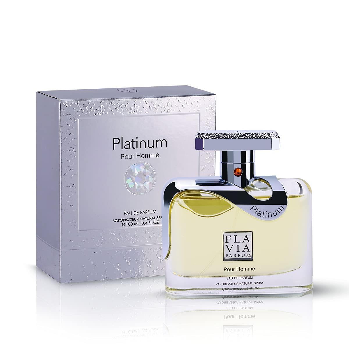 פלאביה פלטינום פור הום לגבר א.ד.פ 100 מ"ל FLAVIA Platinum Pour Homme - pharm2u 