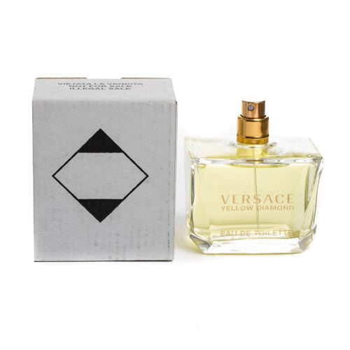 Tester - Versace - Yellow Diamond EDT For Women 90ML טסטר - יילו דיימונד אדט לאישה 90 מ"ל - ורסצ'ה