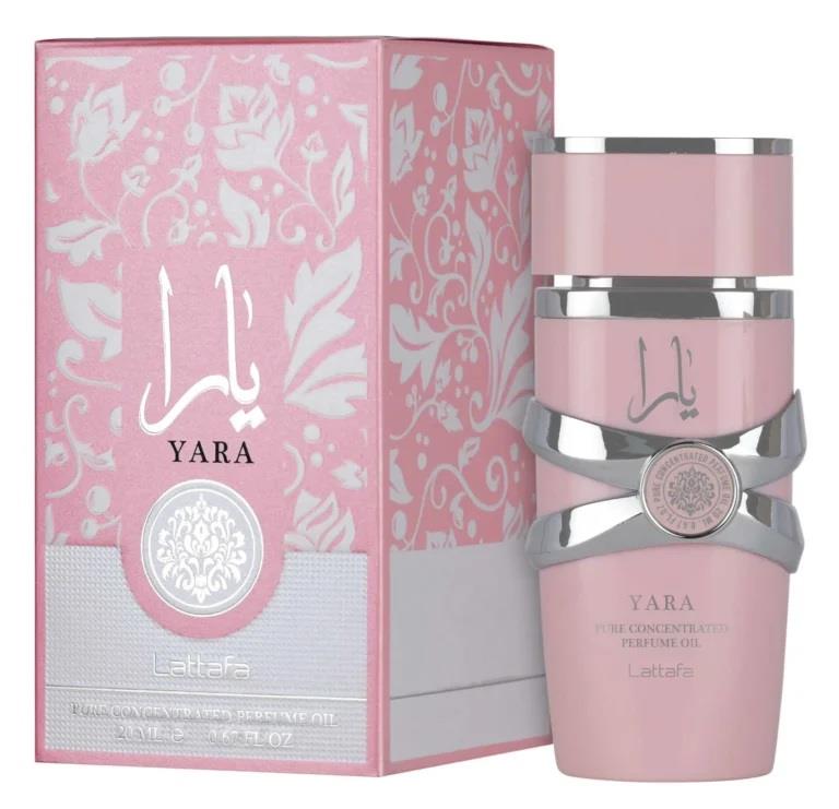 לטאפה יארה שמן בושם לאישה אדפ  20 מ”ל Lattafa Yara OIL EDP 20ml - pharm2u 