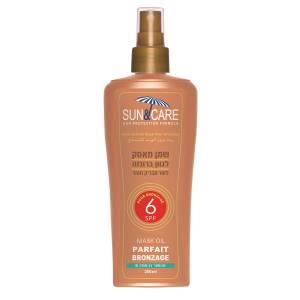 סאן&קאר שמן מאסק 200 מ"ל SPF6 - pharm2u 