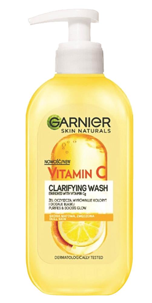 גרנייה ג'ל ניקוי סבון פנים ויטמין סי 200 מ"ל-pharm2u