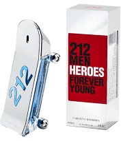 212  Heroes forever Young EDT 90 ml קרולינה הררה הירוס פוראבר יאנג  לגבר - pharm2u 