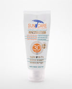 סאן&קאר ג'ל הגנה שקוף לפנים 3 יח' 60 מ"ל SPF30 UVA B-pharm2u