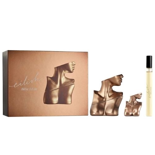 Billie Eilish - Billie Eilish 3PCS EDP Unisex 100ML + Mini 10ML + Mini 7.5ML - בילי אייליש מארז 3 חלקים אדפ יוניסקס 100 מ"ל + בושם מוקטן 10 מ"ל + בושם מוקטן 7.5 מ"ל - בילי אייליש