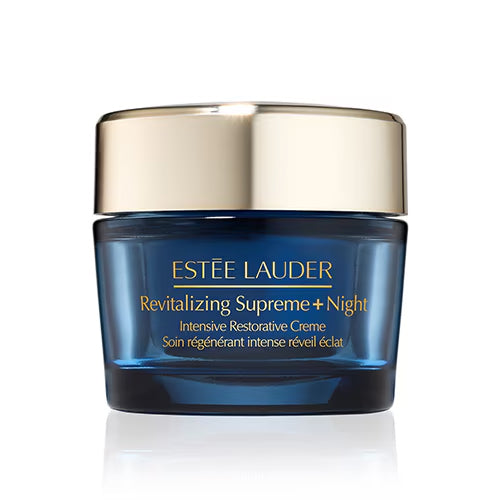 Tester - Estee Lauder - Revitalizing Supreme Plus Night Creme Intensive Restorative 50ML - טסטר - רויטאלייזינג סופרם + קרם לילה לשיקום אינטנסיבי 50 מ"ל - אסתי לאודר