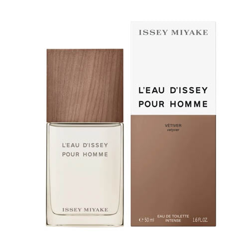 Issey Miyake - L'eau D'issey Pour Homme Vetiver EDT For Men 50ML-לאו דאיסי פור הום וטיבר אדט לגבר 50 מ"ל - איסי מיאקי