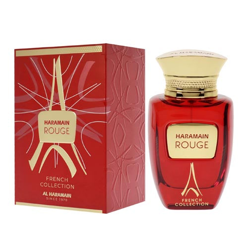 Al Haramain - French Collection Rouge EDP For Men 100ML-פרנץ' קולקשן רוג' אדפ לגבר 100 מ"ל - אל הרמיין