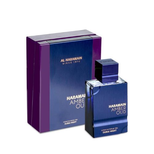 Perfumes - Al Haramain - Amber Oud Dubai Night Extrait De Parfum Unisex 100ML אמבר אוד דובאי נייט אקסטרייט דה פרפיום יוניסקס 100 מ"ל - אל הרמיין