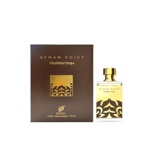 Perfumes - Afnan - Edict Ouddiction EDP Unisex 80ML אדיקט אודיקשן אדפ יוניסקס 80 מ"ל - אפנאן