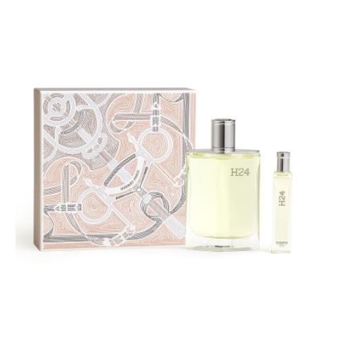 Perfumes - Hermes - H24 2PCS EDT For Men 100ML + Mini 15ML 24 אייץ' מארז 2 חלקים אדט לגבר 100 מ"ל + בושם מוקטן 15 מ"ל - הרמס