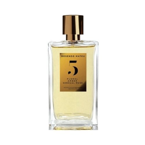 Tester - Rosendo Mateu - No 5 Floral Amber Sensual Musk EDP Unisex 100ML - טסטר - מס' 5 פלוראל אמבר סנשואל מאסק אדפ יוניסקס 100 מ"ל - רוסנדו מטאו
