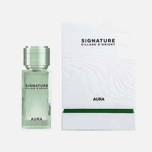 Signature - Aura 3PCS EDP Unisex 100ML + Mini 15ML + Funnel - אאורה מארז 3 חלקים אדפ יוניסקס 100 מ"ל + בושם מוקטן 15 מ"ל + משפך - סיגנטור