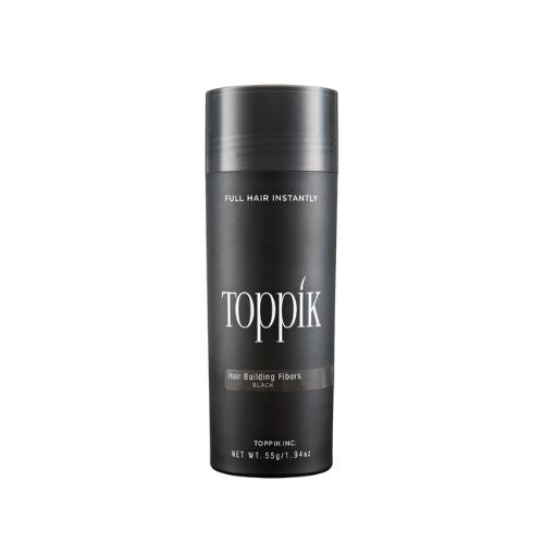 Toppik - Hair Building Fibers Black 55Gr - סיבי שיער שחור 55 גרם - טופיק